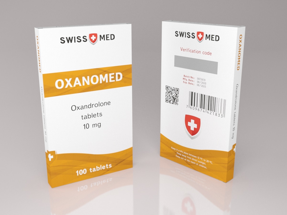 Oxandrolone Oxanomed от Swiss Med (100tab10mg) Oxandrolone Oxanomed от Swiss Med (100tab10mg)